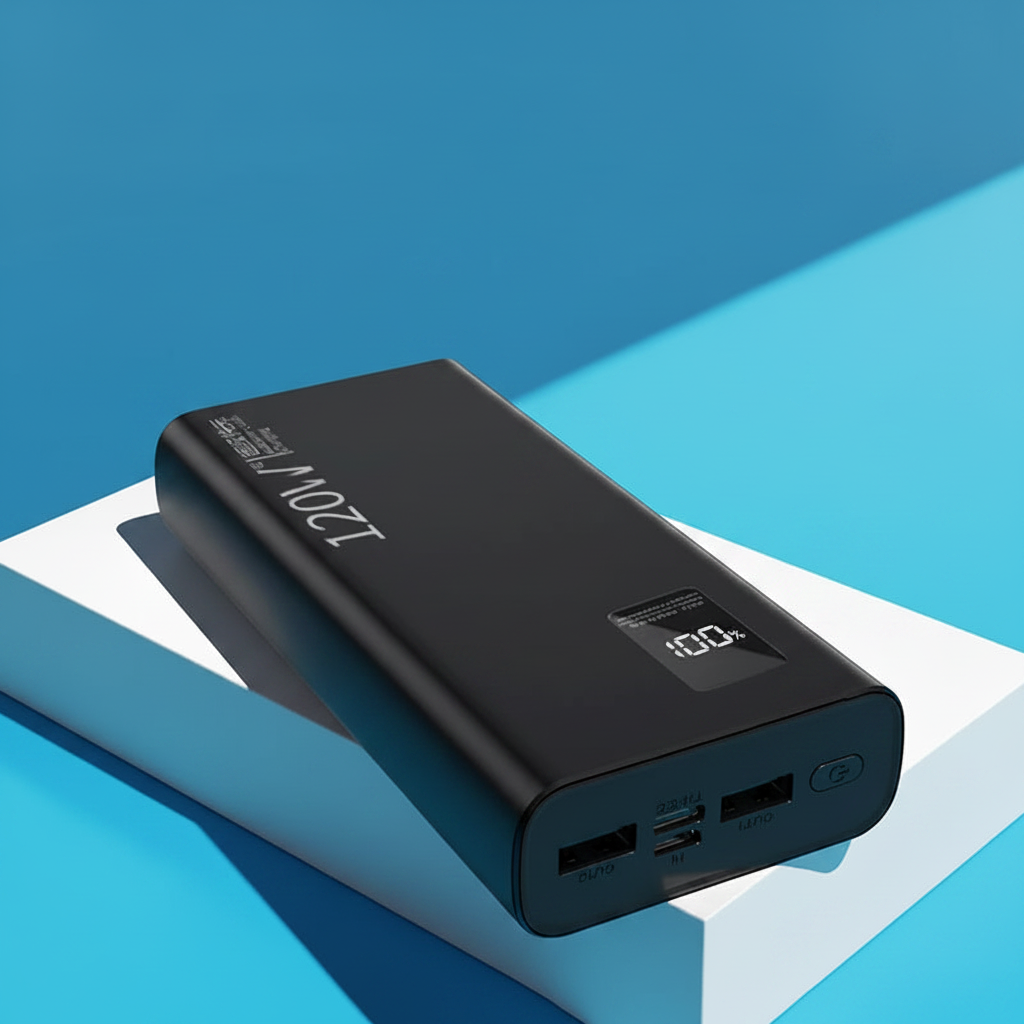 Powerbank fondo azul
